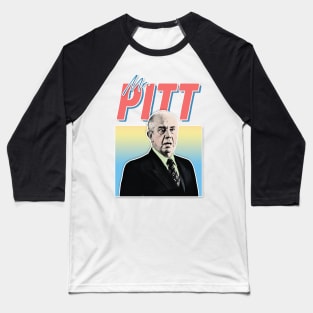 Mr Pitt Fan Art Baseball T-Shirt